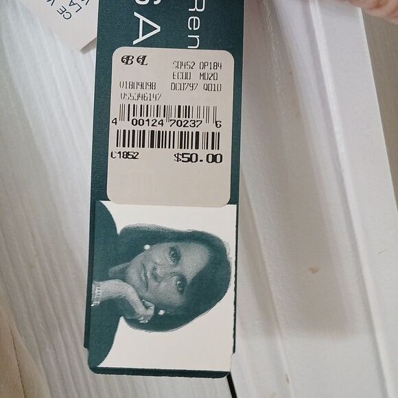 Rena Rowan for Saville vintage   tan short sleeve silk blouse Sz 16 NWT - Picture 5 of 9